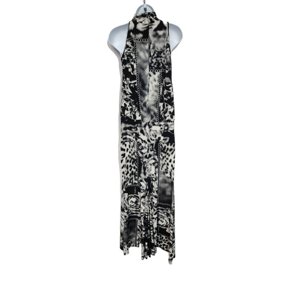 Orna Farho Paris Printed Stretchy Maxi Dress 40 - Picture 4 of 4